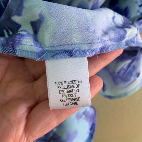 Blue floral dress - Picture 6 of 6